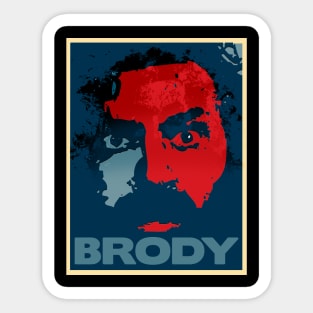 Bruiser brody - Popart Sticker